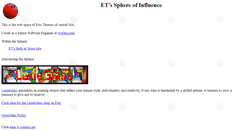 Desktop Screenshot of etsphere.com